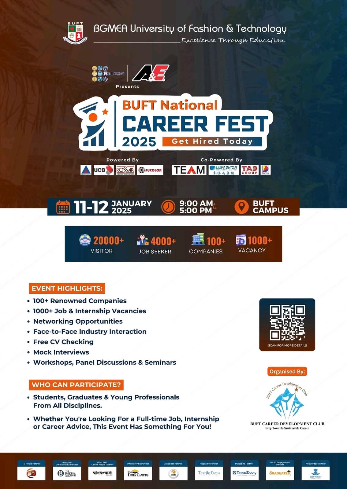BUFT National Career Fest 2025